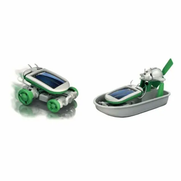 Modele pojazdów robota solarnego 6w1